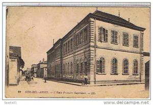SIDI  BEL  ABBES   L' ECOLE  PRIMAIRE  SUPERIEURE  BE 1H95