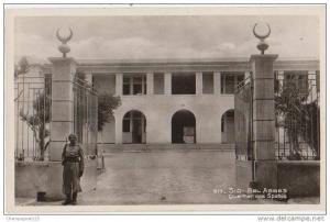 CPSM ALGERIE SIDI BEL ABBES Caserne Soldat Militaire Quartier des Spahis