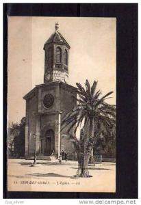 ALGERIE Sidi Bel Abbes Eglise, ed LL 14, 1923