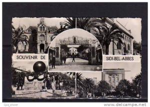 ALGERIE Sidi Bel Abbes Multivue, Légion Etrangère, ed Sirecky 45, CPSM 9x14, 195?