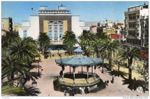 SIDI BEL ABBES (Algérie) place kiosque à musique