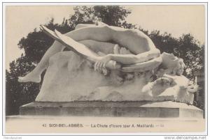 CPA SIDI-BEL-ABBES - LA CHUTE D'ICARE PAR A. MAILLARD