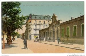 CPA SIDI-BEL-ABBES - LE PALAIS DE JUSTICE ET LE CREDIT FONCIER