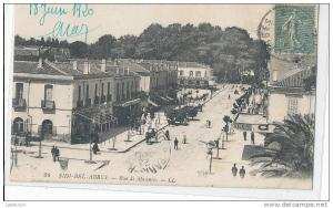 XQ 498 /C P A  ALGERIE  - SIDI-BEL-ABBES -  RUE DE MASCARA