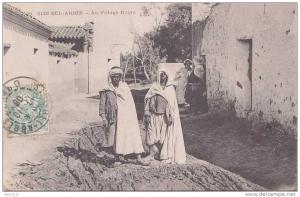 Sidi Bel Abbès.- (Algérie) Au Village Nègre  - (belle animation)