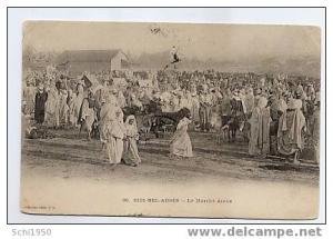 JP ~-   SIDI BEL ABBES .    le marché arabes .