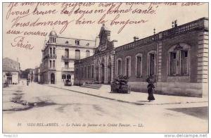 Algerie - Sidi Bel Abbes - Palais de Justice et Banque Credit Foncier