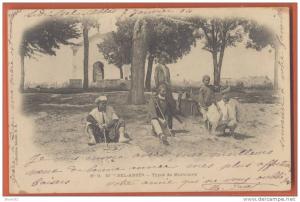 Types de Marocains à Sidi Bel Abbès - Idéale P.S n° 9 dos simple .