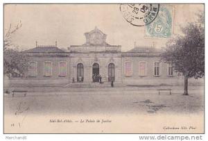 ALGERIE.SIDI BEL ABBES.LE PALAIS DE JUSTICE