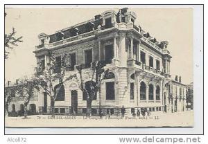 SISI - BEL - ABBES  le Comptoir d´escompte ( Pastre,archi.) LL79(au dos flamme Daguin Tlemcen Vieille Capitale d´ Islam
