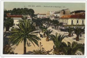 SIDI BEL ABBES -Boulevard de la République.