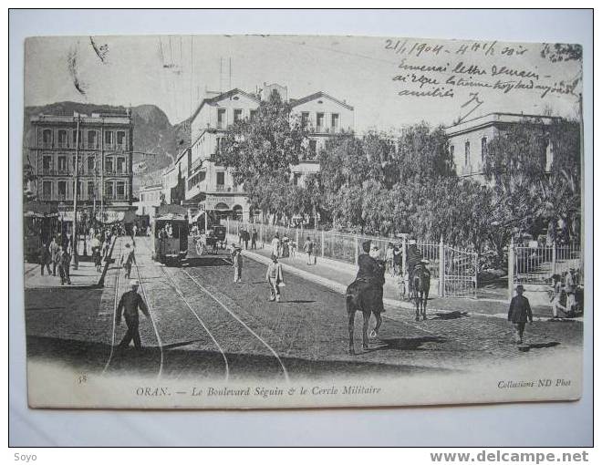 Boulevard Seguin et cercle militaire Tram Tramway