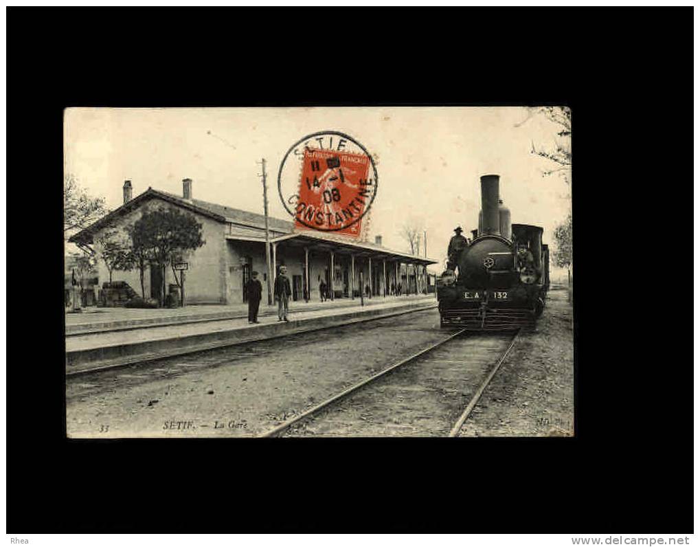 33 SETIF - La Gare - train