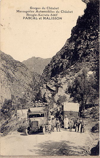 MESSAGERIES  PASCAL ET MALISSON  BOUGIE KERRATA   SETIF