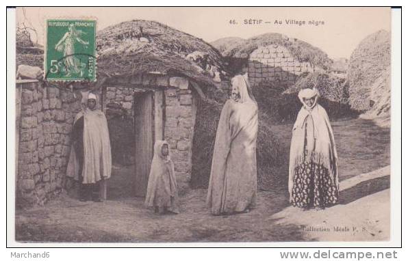 ALGERIE.SETIF.AU VILLAGE NEGRE