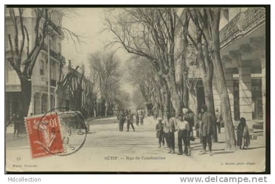 ALGERIE SETIF /  Rue de Constantine  /