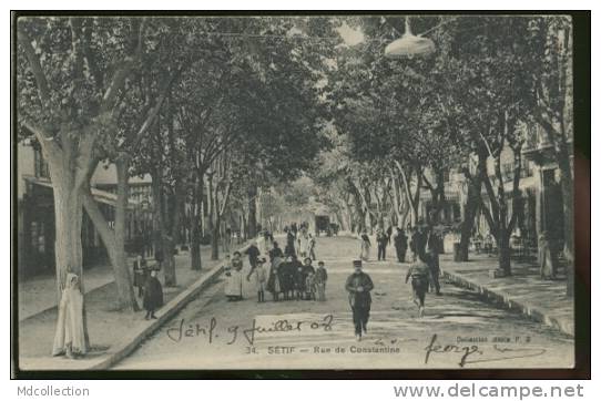 ALGERIE SETIF /  Rue de Constantine  /