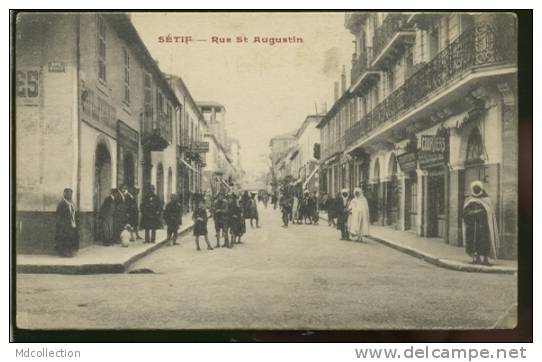 ALGERIE SETIF /  Rue St Augustin  /