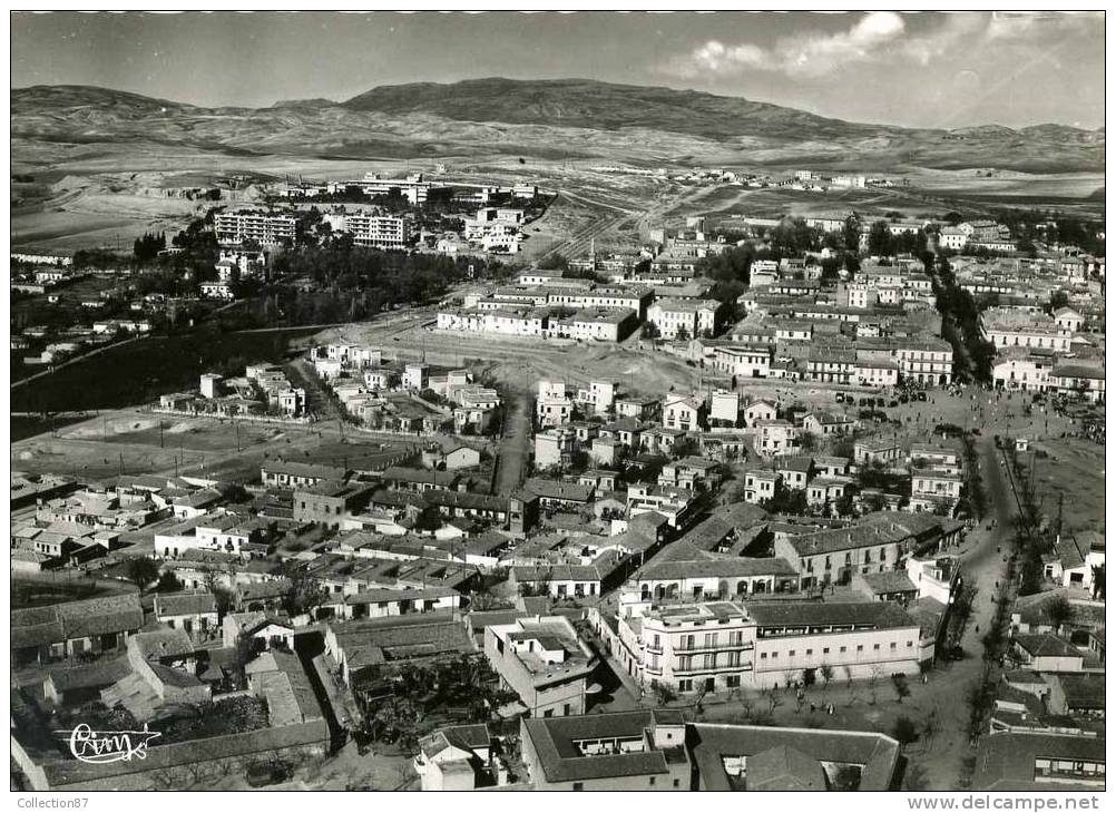 AFRIQUE - ALGERIE - SETIF - BELLE VUE AERIENNE sur la VILLE- CITE des ANCIENS COMBATTANTS - HOPITAL - VOIR DETAIL au DOS