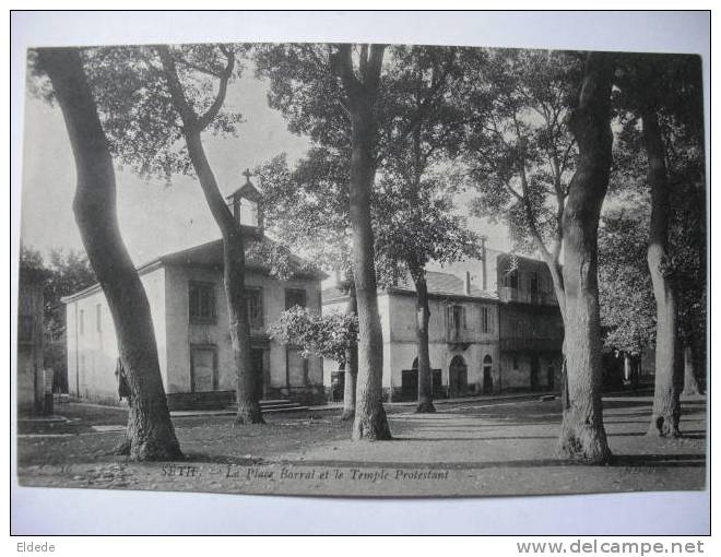 Setif place Barral et temple protestant