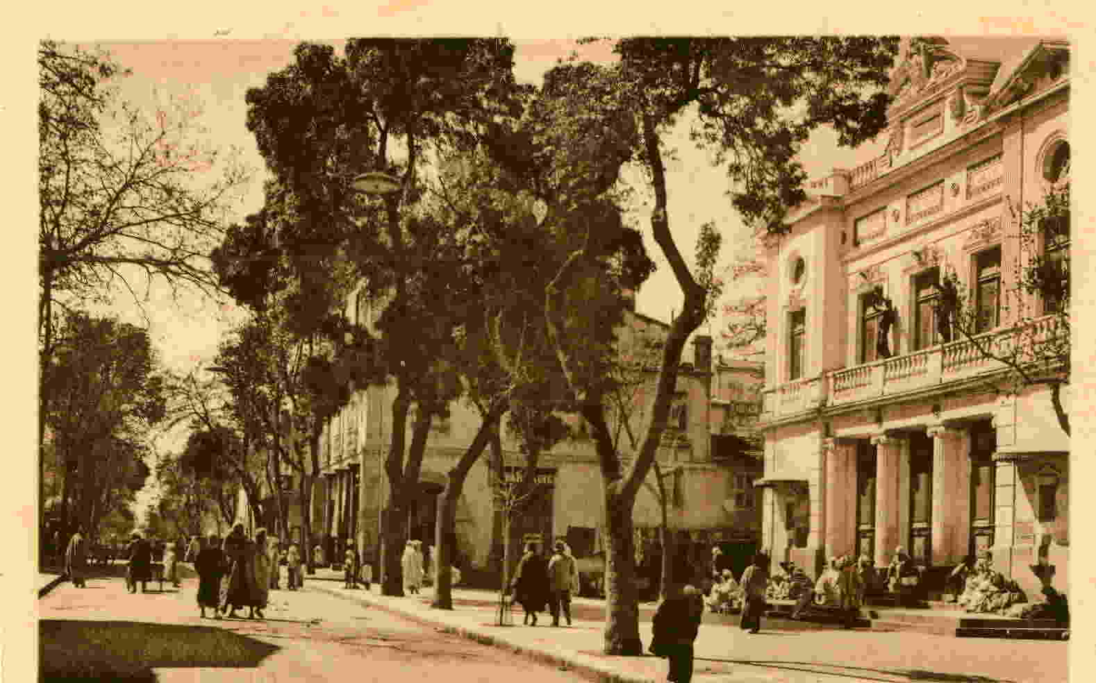 SETIF - La Rue Sillègue et le Théâtre