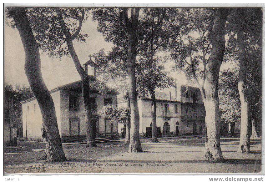 10, SETIF, La Place Barral et le Temple Protestant