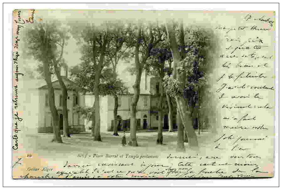 SETIF PLACE BARRAL ET TEMPLE PROTESTANT