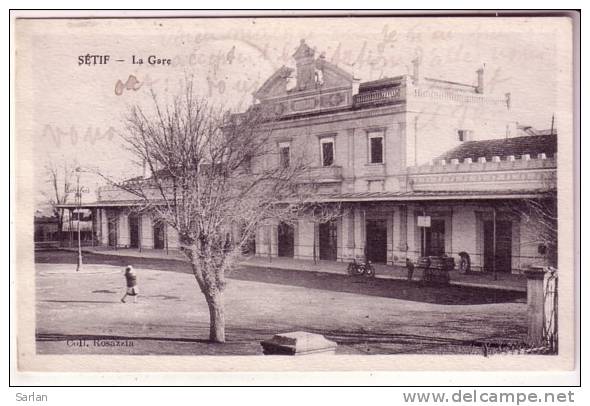 ALGERIE , SETIF , La gare