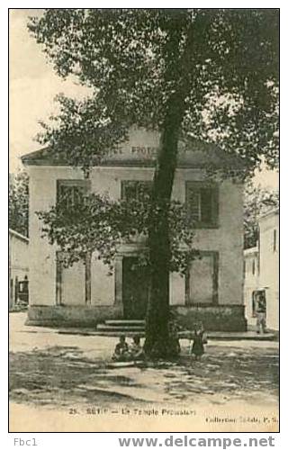 CPA Sétif (Algérie) - Le Temple protestant