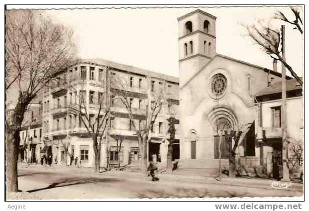 ALGERIE - ref no 36- setif - la nouvelle eglise - bon etat