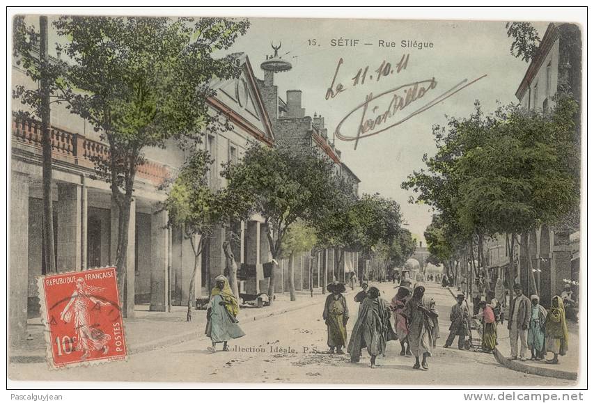 CPA SETIF - RUE SILEGUE
