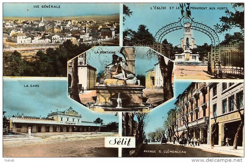 NK-DV 0036-Algérie-Sétif-Multi- Vue souvenir-CAP