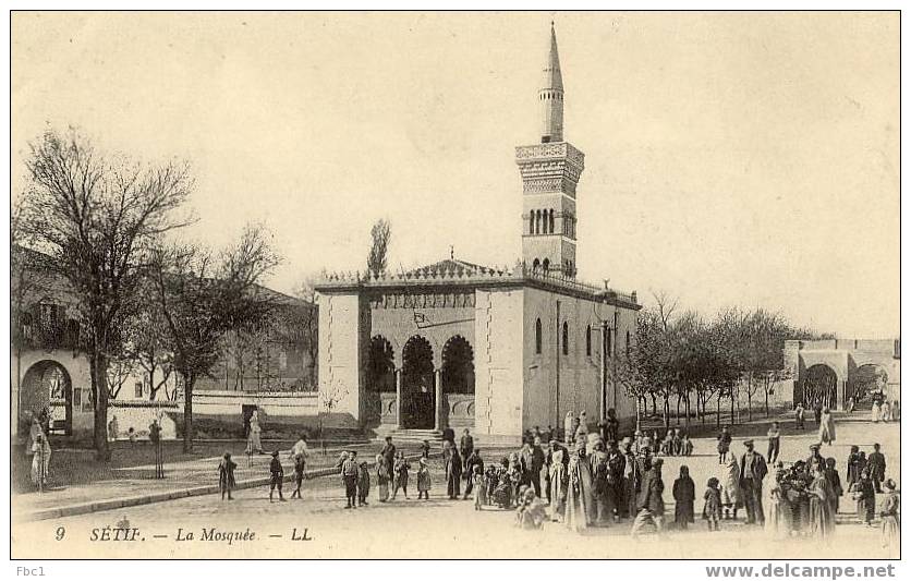 CPA Sétif - La Mosquée (LL N°9)