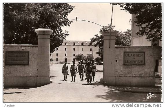 ALGERIE- ref no 538- setif - caserne de lesparda -67eme d artillerie  - bon etat