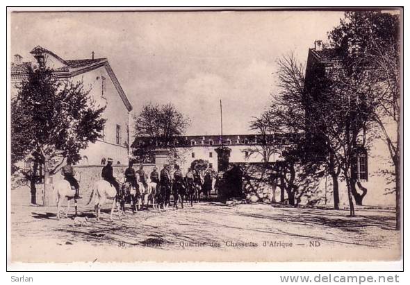 ALGERIE , SETIF , Quartier des Chasseurs d´Afrique ,
