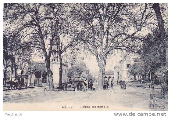 ALGERIE.SETIF. PLACE NATIONALE