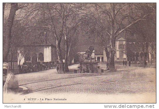 ALGERIE.SETIF. PLACE NATIONALE... petite plissure coin