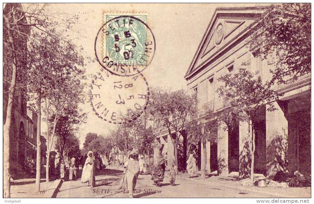 setif - rue de sillegue (1907)