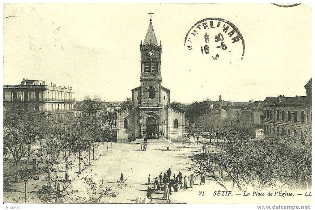 SETIF. PLACE DE L'EGLISE.