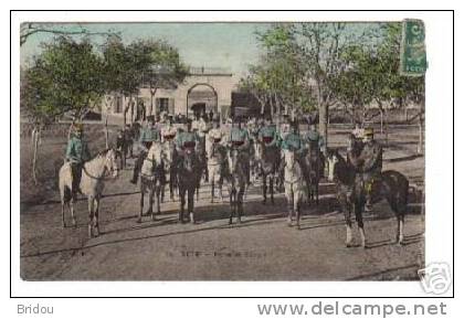Algérie   SETIF   Porte de Bougie      Militaires
