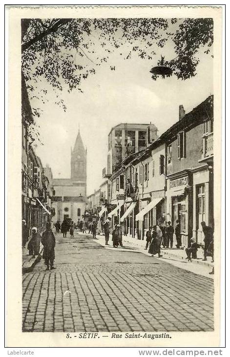 ALGERIE.SETIF.RUE SAINT AUGUSTIN