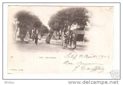 Algérie   SETIF   Rue Sillègue