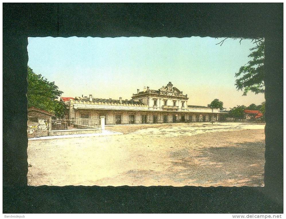 CPSM - Algérie - SETIF - La Gare ( CAP 47 colorisée)