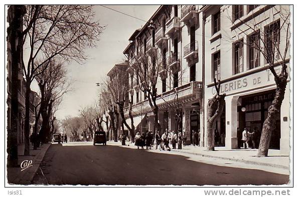 Algérie - M628 - Sétif - Avenue Georges Clémanceau -  état - semi moderne petit format