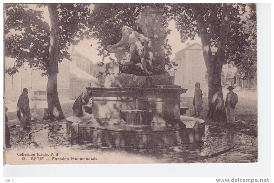 ALG.179/ SETIF - Fontaine Monumentale