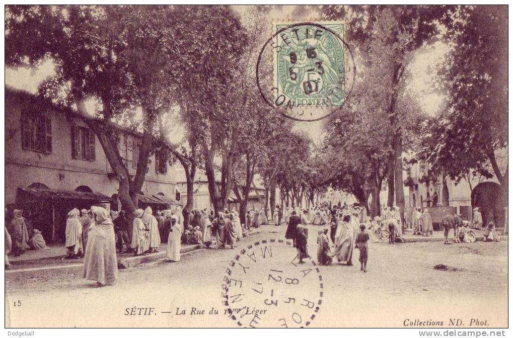 setif - rue du 19eme leger (1907)