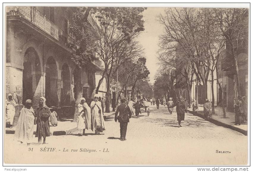 CPA SETIF - RUE SILLEGUE