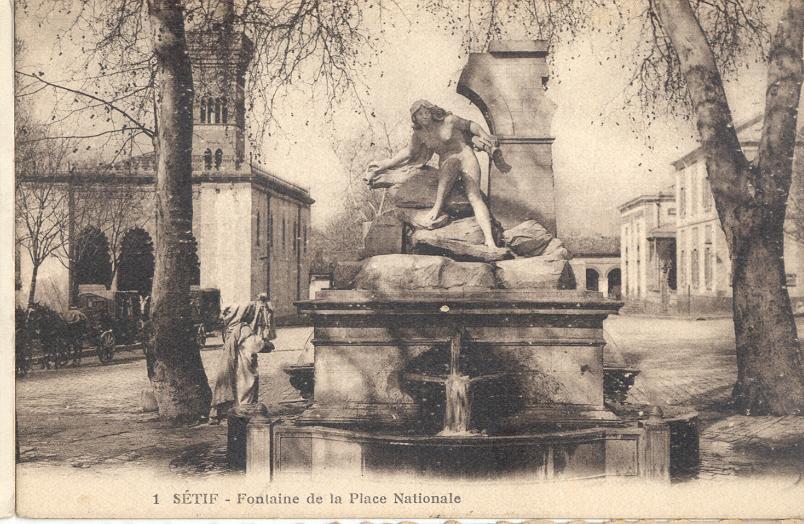 ga1421 SETIF- Fontaine de la Place Nationale