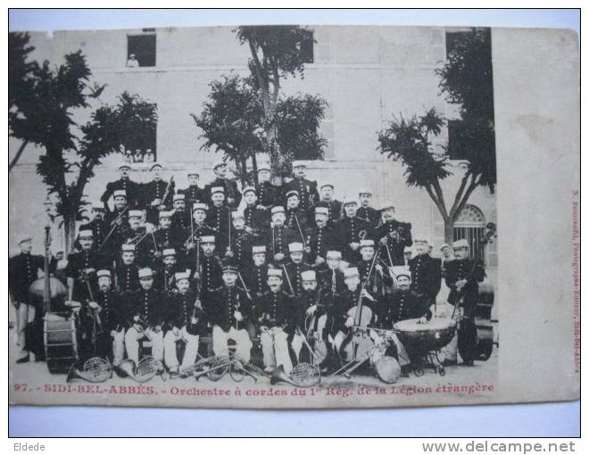 Sidi Bel Abbes Legion Etrangere Orchestre a cordes du 1er Regiment Etranger