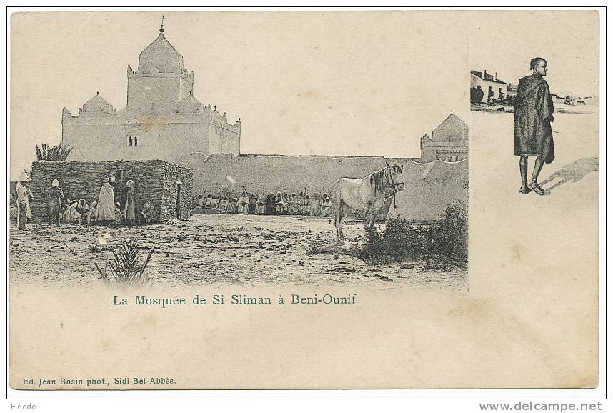 Beni Ounif La Mosquée de Si Sliman Ed. Jean Basin a Sidi Bel Abbes